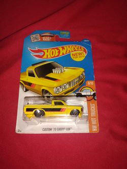 New Sealed Hot Wheels Custom '72 Chevy LUV - HWY HOT TRUCKS 2016