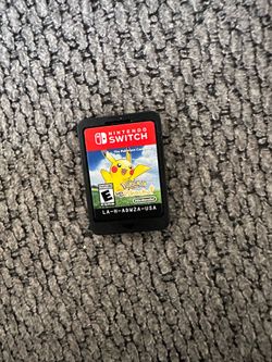 Pokemon let go pikachu game