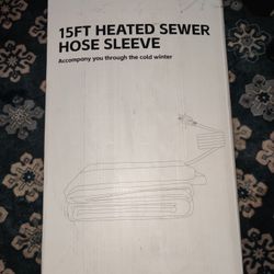15 Ft RV Heated Sewer Hose Sleeve. 