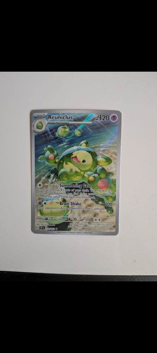Pokemon Reuniclus Full Art Card