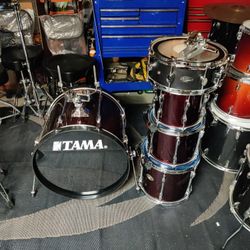 Tama Rockstar Taiwan 5pc Pdp By DW Drum set Bateria Gear 35-80% Off Retail