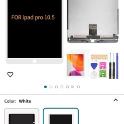 A-MIND for iPad Pro 10.5" 2017 A1701 A1709 LCD Display Touch Screen Assembly Replacement Parts, Tablet Front Panel & LCD Screen Repair,with Free Tool 