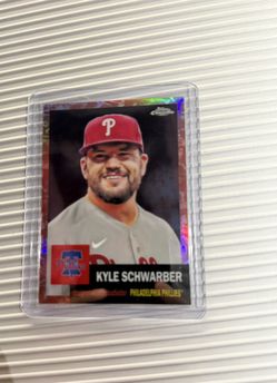 Kyle Schwarber Topps Chrome 68/75