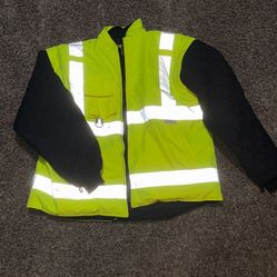 Mens Insulated Work Jacket
