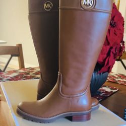 Michael Kors Leather Boots