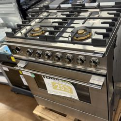 Fisher & Paykel 30” dua fuel range