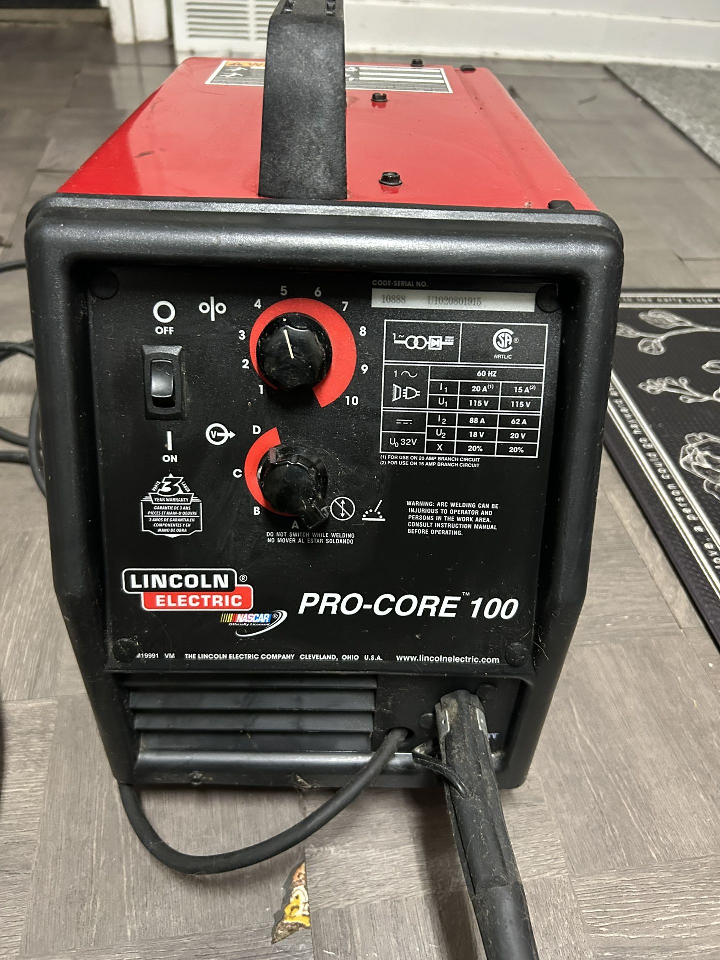 Lincoln Pro-core Welder