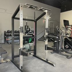 Half Rack w 11-gauge steel 3'x3' uprights - $1,000+tax