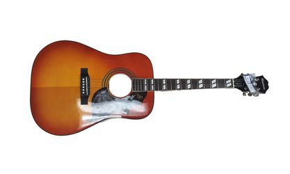 Epiphone Hummingbird Pro Brown Acoustic / Electric Classic Guitar