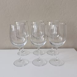 Set of 6 Wine Glasses