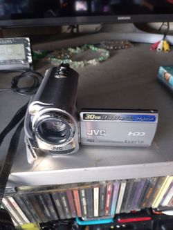 For sale JVC HARD DISC CAMCORDER, PLEASE SEE PICTURES FOR MORE DETAILS.