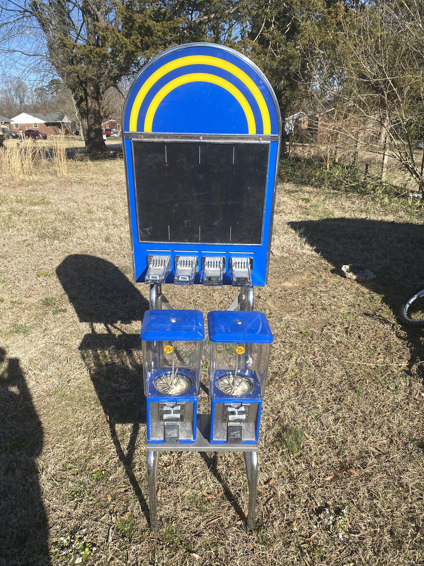 Coin Operated Vending Machines With Stand Candy Gumball Stickers Tattoo Pokémon Trading Sports Cards