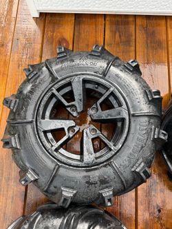 ATV TIRE and RIMS