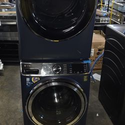 2025 GE PROFILE WASHER AND DRYER FRONT LOAD STACKABLE 