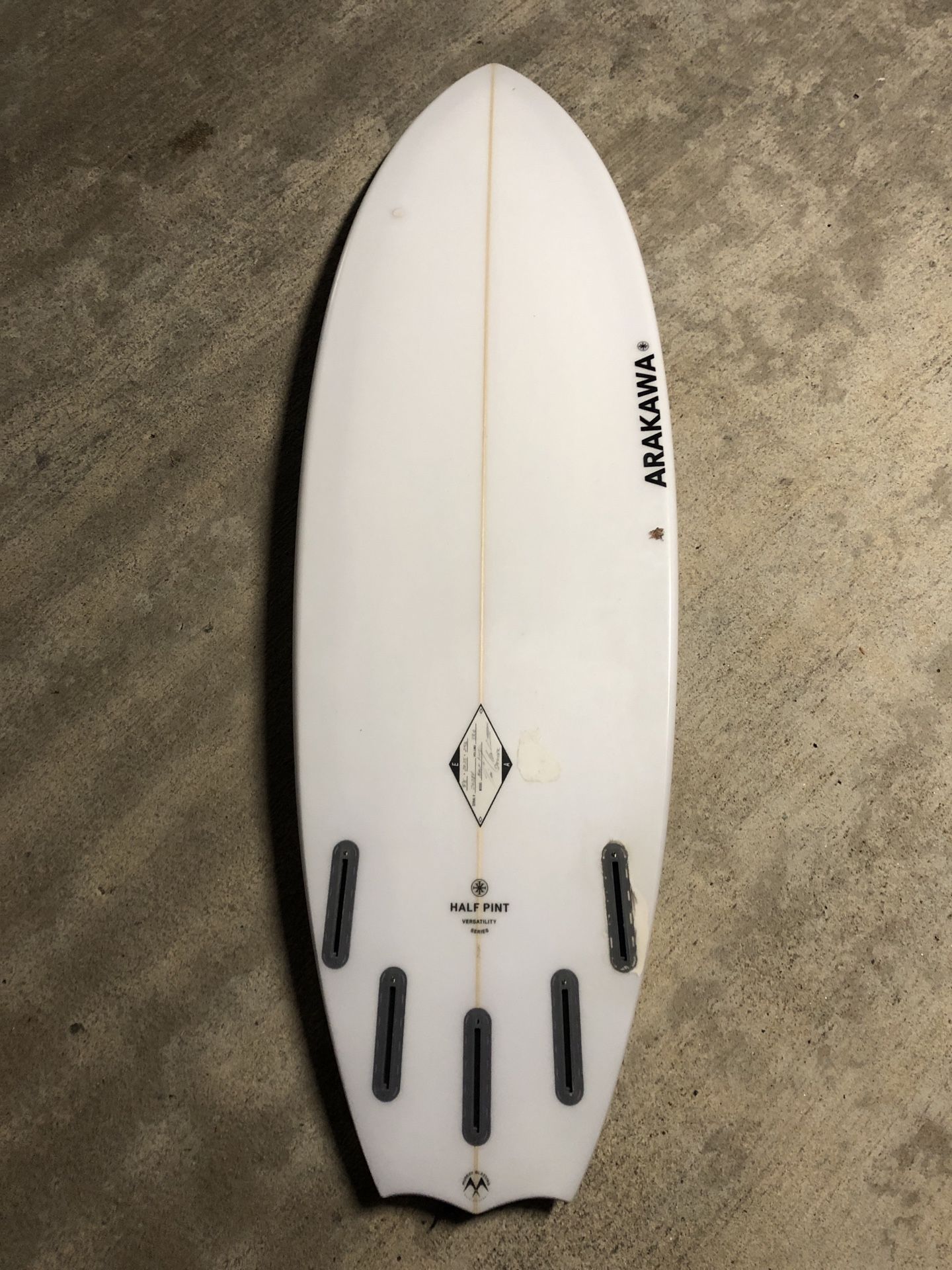 ARAKAWA HALF PINT サーフボード 5'6\