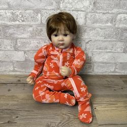 Paradise Galleries Reborn weighted 19” Jointed Baby Doll