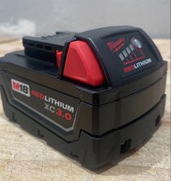 Milwaukee new 3ah battery M18