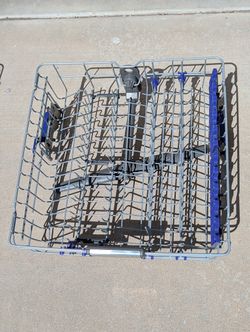 Three LG Dishwasher Rack Components