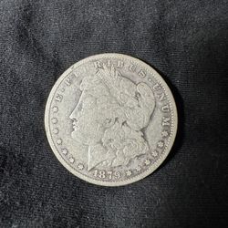 1879-P Morgan Silver Dollar