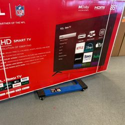 85 Tv $55 Down On Finacing Free Delivery 6 Month Warranty.  85 TCL Smart 4k HDTV 