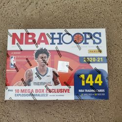 2020-21 Panini NBA Hoops Mega Box