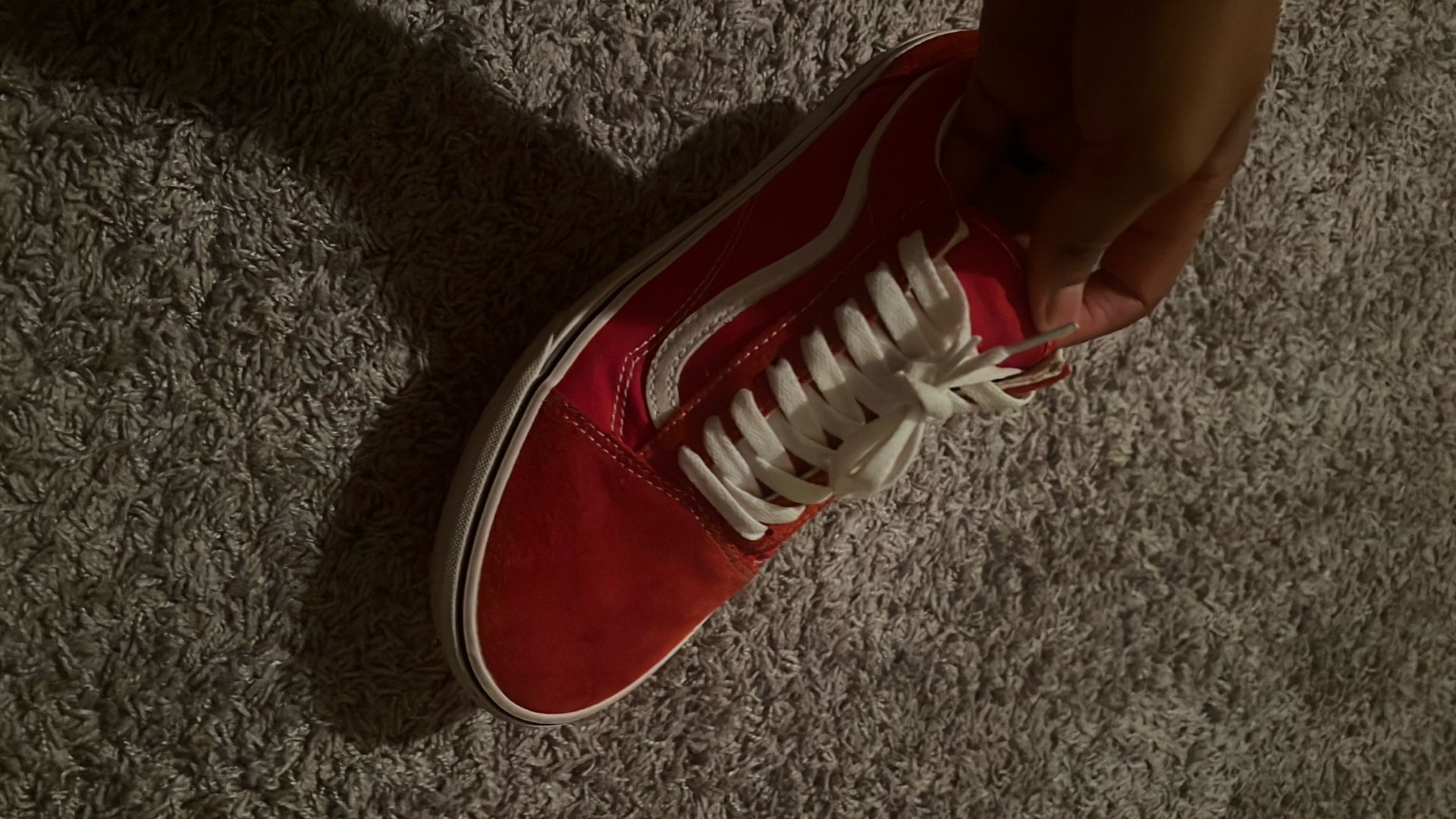 Red Vans BACK TO SCHOOL