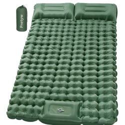 2 Person Self Inflatable Camping Sleeping Mat Pad