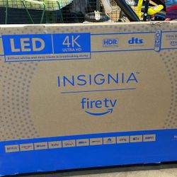 Brand New 43” Led Insignia Fire Tv