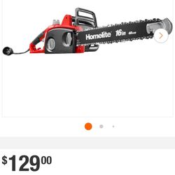 16 in. 12 Amp Electric Chainsaw