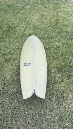 5’0 retro groove surfboard fish