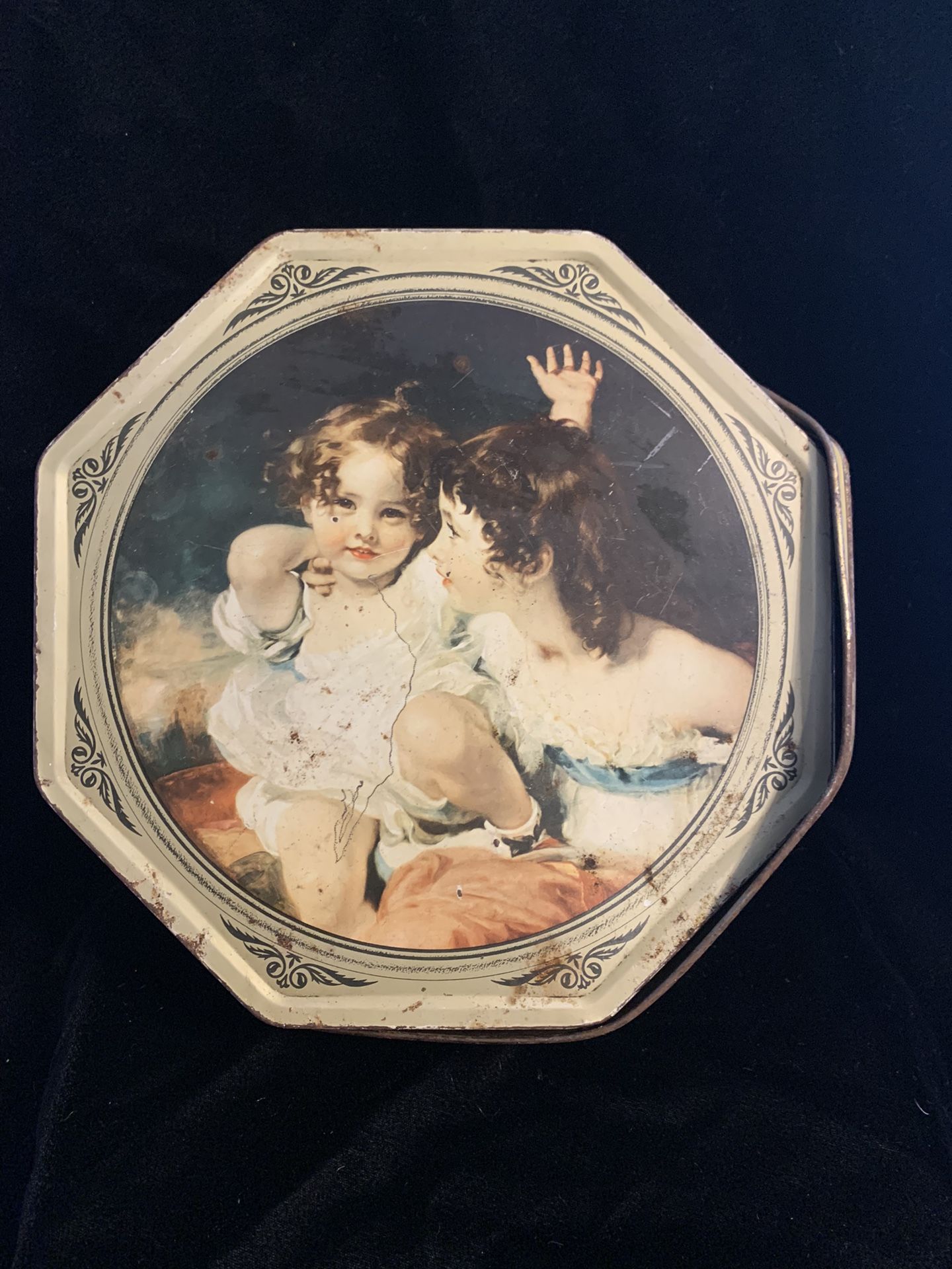 The Calmady Children Vintage Tin with Metal Handle