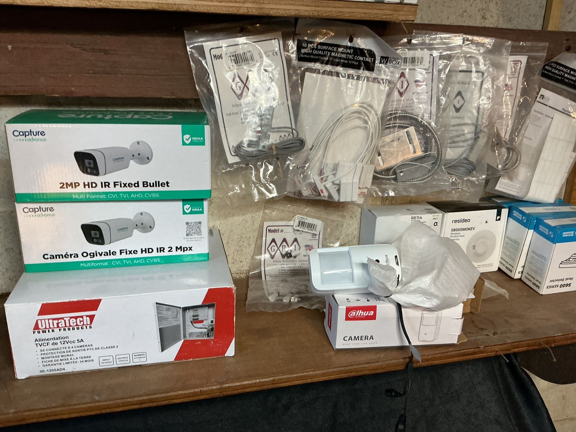 Complete Security System Bundle - Cameras, Sensors, Alarms & Batteries ...