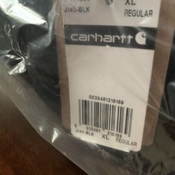 Brand New In Package Carhartt Black Jacket 