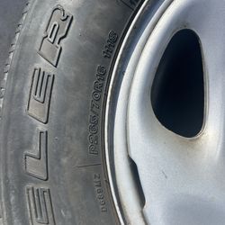 Toyota Rims With Tires 