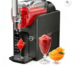Home Slushy & Ice Cream Maker 85oz, No Ice Frozen Drink Machine