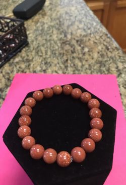 Brown sand stone bracelet