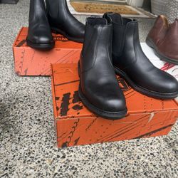 (2)  Worx Steel Toe Boots - Joist Style 5424 Size 11 