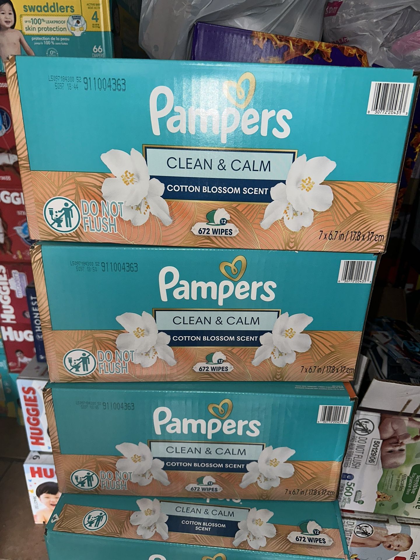 Pamper Wipes