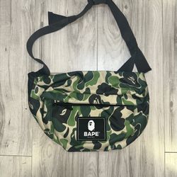 Bape Side Bag Green Camo 