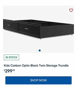 Twin trundle bed