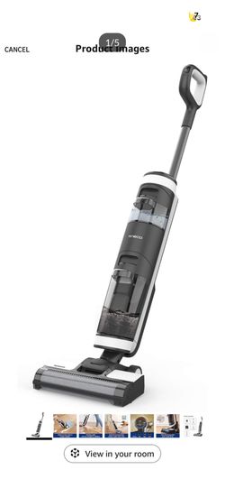 Tineco Floor ONE S3 Cordless Hardwood Floors Cleaner, Lightweight Wet Dry Vacuum Cleaners for Multi-Surface Cleaning with Smart Control System