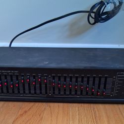 Vintage Mitsubishi DA-G157 10-Band Stereo Graphic Equalizer – Clean Sound