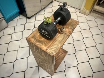 Handmade Wood C Tray