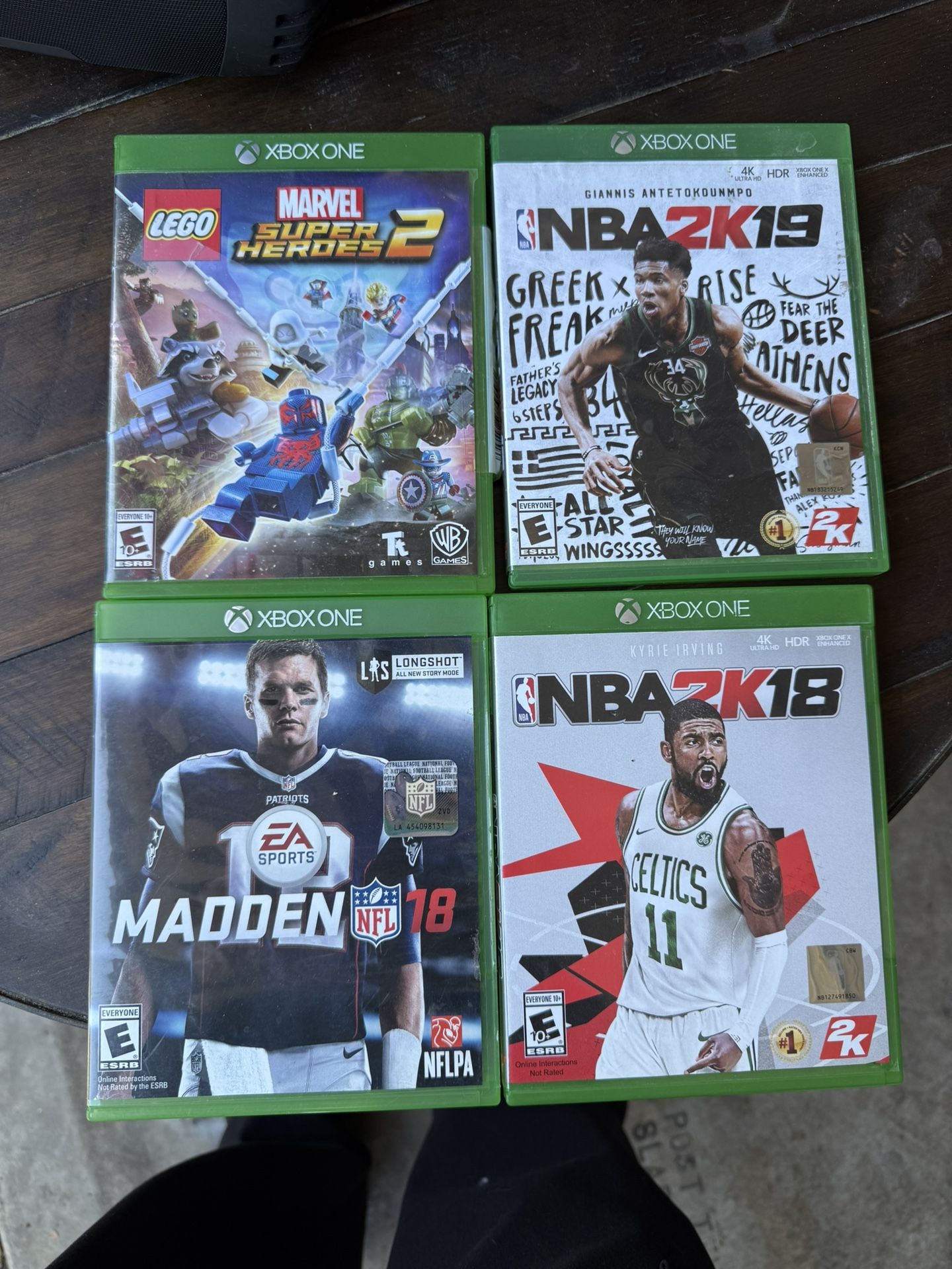 Xbox one games all in great condition