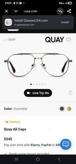 Quay Glasses