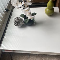 White IKEA Table