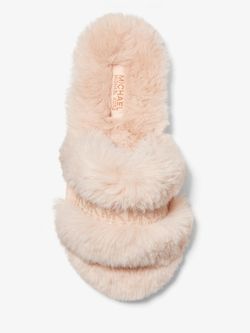 Scarlett Faux Fur Slide Sandal