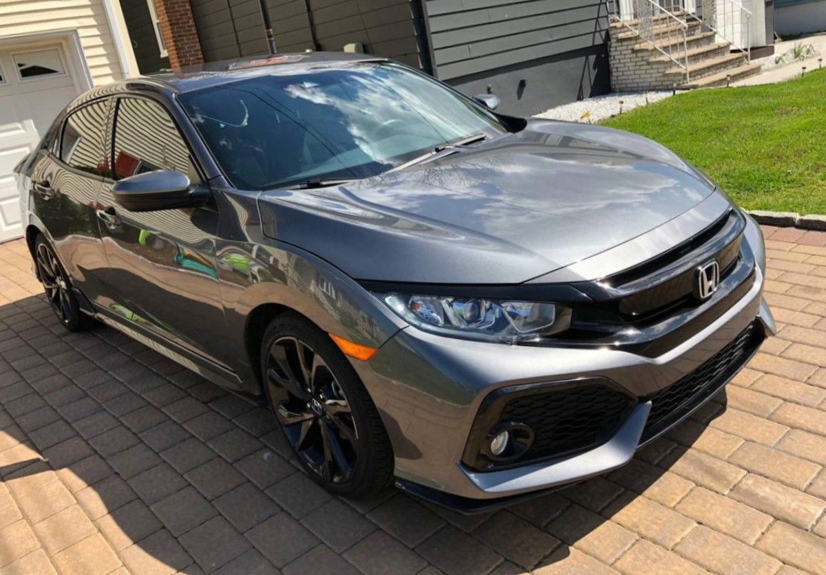 2019 Honda Civic Sport 5D Hatchback, Polished Metal Metallic