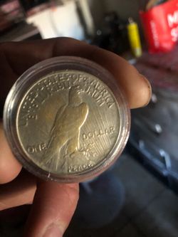 1924 peace dollar