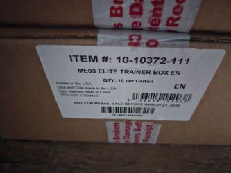 Pokemon Perfect Order ETB Case Of 10 Sealed